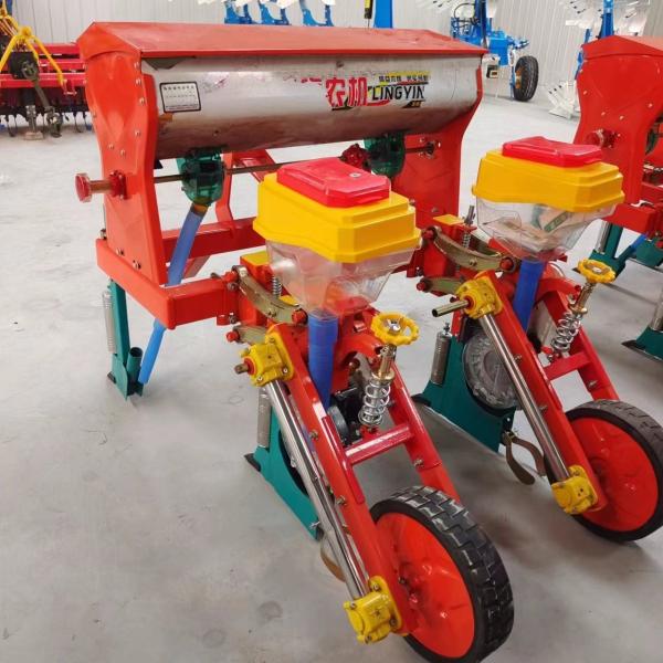 Dual Sowing Compact Corn Planter Adjustable For Organic Farming