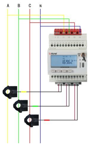 Three Phase 660V/690V NB-IoT Wireless Kwh Meter Wifi Power Meter