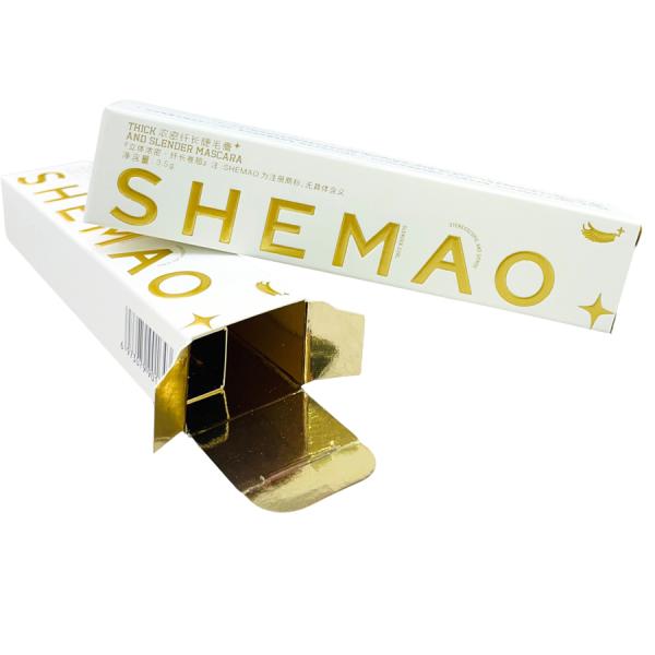 Premium Custom Paper Eyelash Mascara Boxes with Gold Foil & Embossed Logo – Luxury Cosmetic Paper Packaging