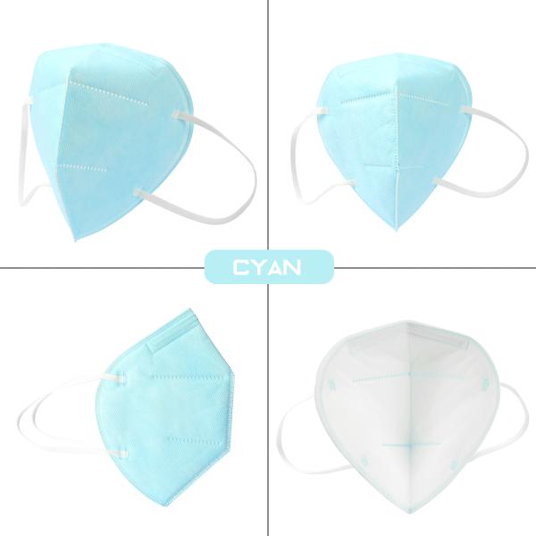 Cutsom N95 Dust Mask Non Woven Fabric Material For Outdoor Protective