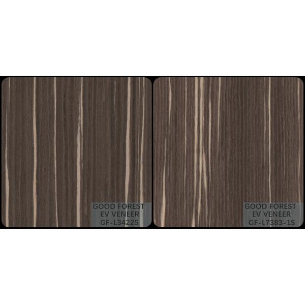 Engineered Veneer Dark Vine Sliced Cut Technics Straight Grain