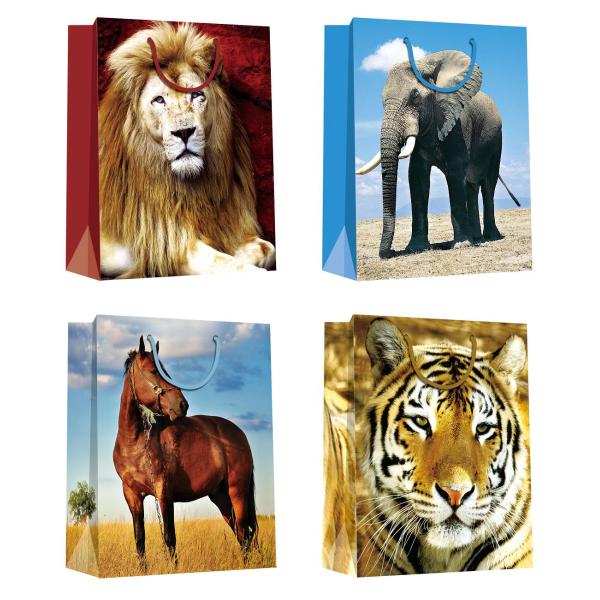 Custom Matt Laminated Paper Carrier Bags