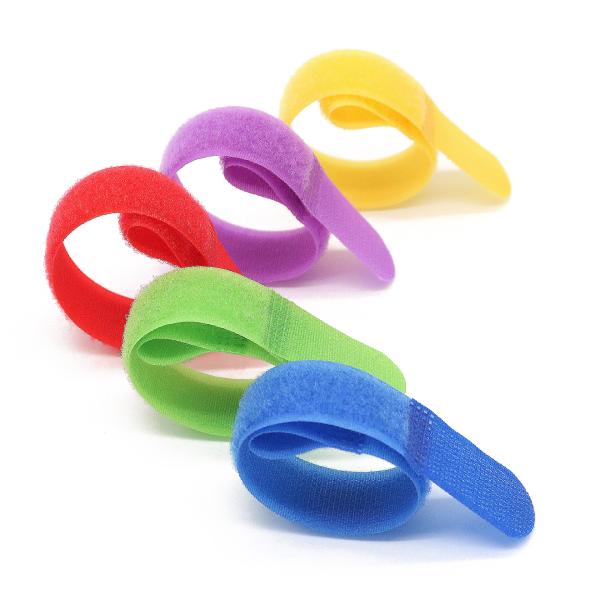 Customized Cable Management Straps Anti Slip Fixed Lightweight Eco Friendly