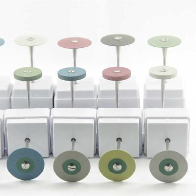 YR Dental Milling Burs Tools False Tooth Burnishing by Abrasion Disc Abrasive Tools for Grinding and Engraving
