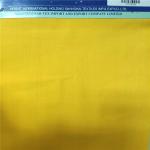Light Yellow Polycotton Dyed Fabric Not Easy Fade Health And Safety 45X45 Yarn