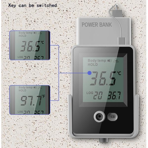 Alarm Non Contact Smart Wireless Doorbell AI Infrared Thermometer