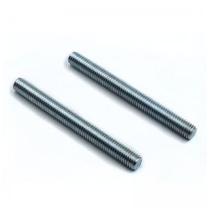  M8 Zinc Plated Blue DIN 975 Stainless Threaded Rod Anti Corrosion Full / Part Thread Manufactures
