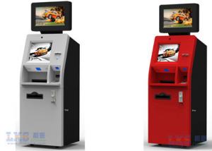  Cash Dispenser , Card Reader Bank ATM Machines Stainless Steel Kiosk With Keyboard Manufactures