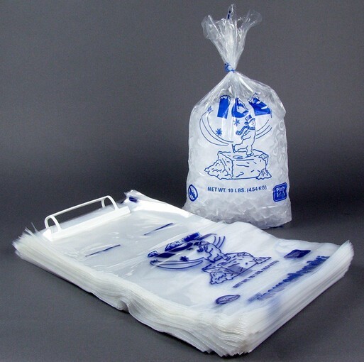 LDPE Reusable Ice Bags