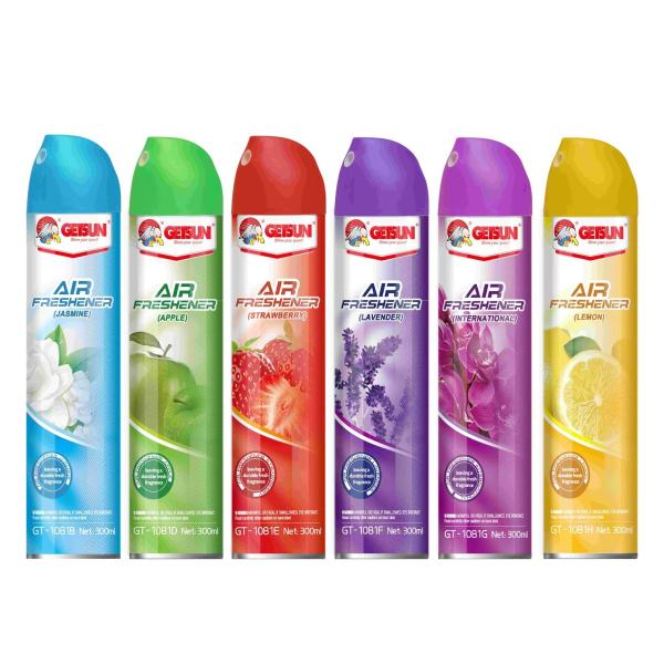 OEM Sterilizing Car Automotive Air Freshener Spray Long Lasting Floral Fragrance