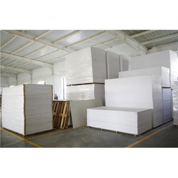 25mm PVC Celuka Foam Board Easy Carved White Fire Resistant For Furniture