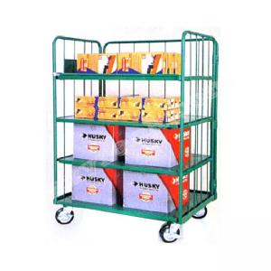  Hand Trolley Heavy Duty Logistic Warehouse Roll Container with 4 Wheels Manufactures