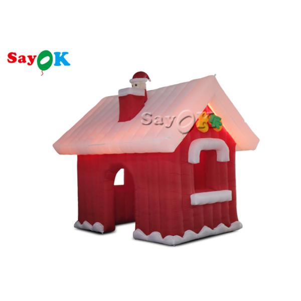 3*3*3m Oxford Inflatable Christmas Village House For Party