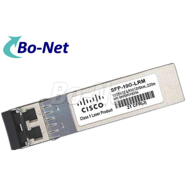 Plug In Used Cisco SFP 10G LRM Module / 12 Port Cisco Single Mode SFP  SFP-10G-LRM=