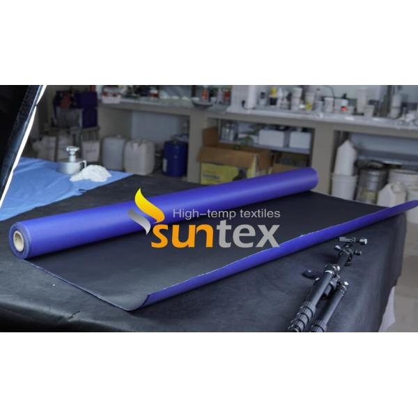 High Temperature Fabric Acrylic Silicone Pu Pvc Coated Fiberglass Fabric Cloth