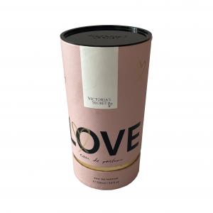  157gsm 250gsm Tea Tin Paper Cylinder Containers With Metal Lid Manufactures