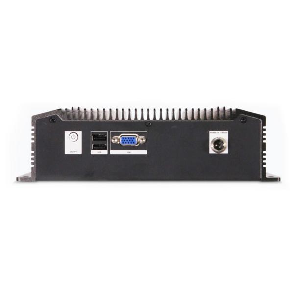 RS485 FCC BT4.2 Fanless Desktop Industrial PC 4GB DDR4L