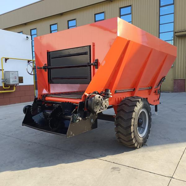 Horizontal Auger Manure Spreader Agricultural Machinery 50-100HP