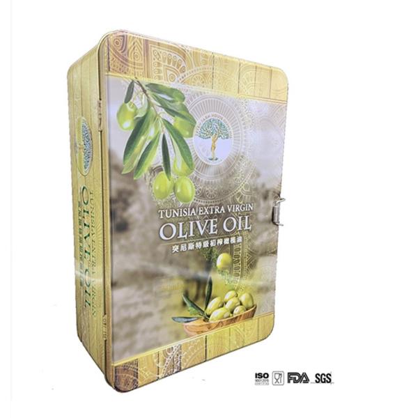 DADI Elegant Olive Oil Gift Hang Box Luxurious Festival Present with Two Bottles