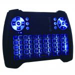 Ergonomic 2.4g Touch Pad Keyboard With Rechargeable Lithium Battery