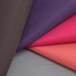 Polyester 600D solution dyed fabric waterproof coating uv protection for awning,