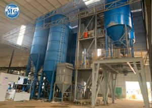 China Automatic Dry Mortar Production Line For Skim Coat And Wall Putty Customized Color on sale