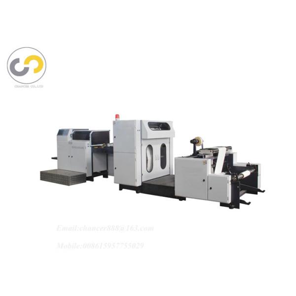 Brown Paper Bag Making Machine, Bread Paper Bag Making Machine With PP Window