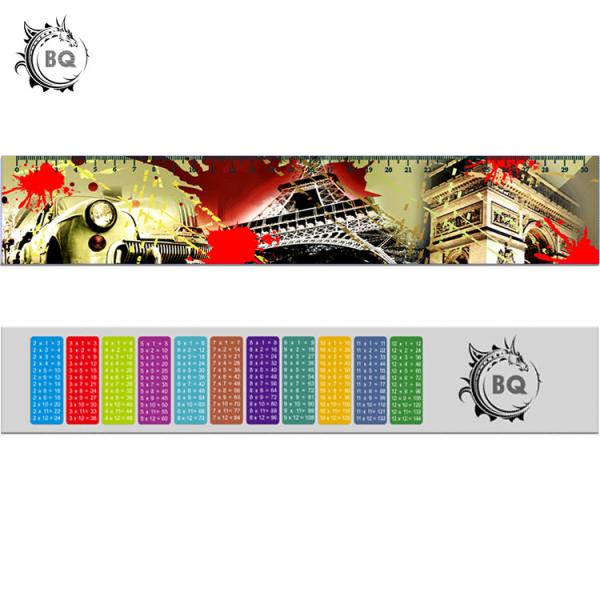 PET PVC 3D Lenticular Ruler Flip EEffects With 0.9mm PET Non Toxic