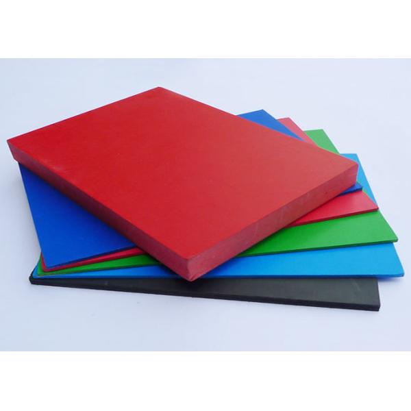 Shiny PVC Extruded Foam Board Non Toxic Rigid For Architectural Decoration