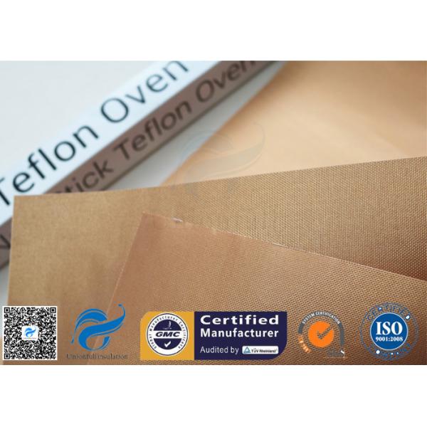 FDA 0.2mm Copper Non Stick Mats For Cooking / BBQ Grill PTFE Oven Pan Liner