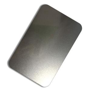  Sand Blasted Black Brushed Stainless Steel Sheet Cold Rolled Frosted Finish Manufactures