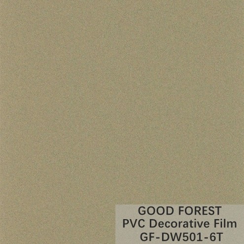 OEM PVC Decorative Film Grain PVC Blister Film Silver Paint Type