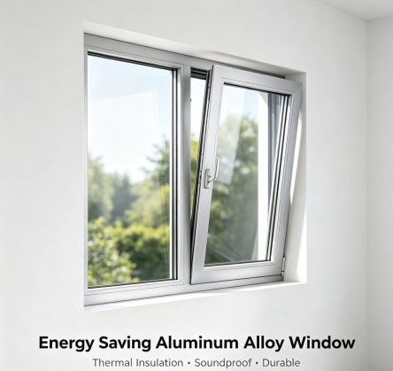 Energy Saving Weatherproof Aluminum Alloy Window Corrosion Resistance