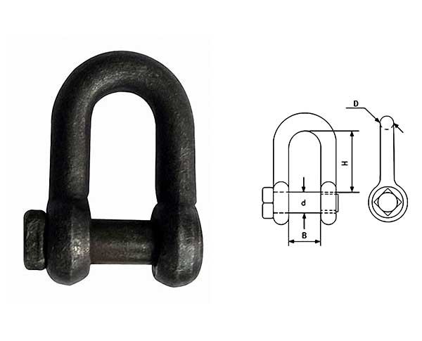 G2131 Hoist Accessories Towing Screw Pin Anchor Shackle