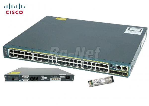 Quality LAN Base Cisco Gigabit Switch WS-C2960S-48FPS-L 2960 48 Port POE 740W Switch for sale