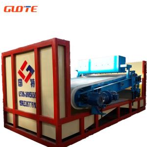 China 10 T/H Wet Type Metal Scrap Recycling Magnetic Plate Roller Separator with 14000 GS on sale