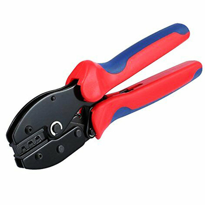 Solar Connector Ratcheting Crimping Tool For 14-10AWG Wire Insulated Terminals