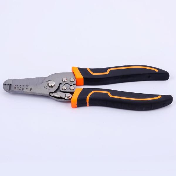 Multi Function 134g Cable Striper Crimping Cutting ANSI Wire Stripping And Twisting Tool