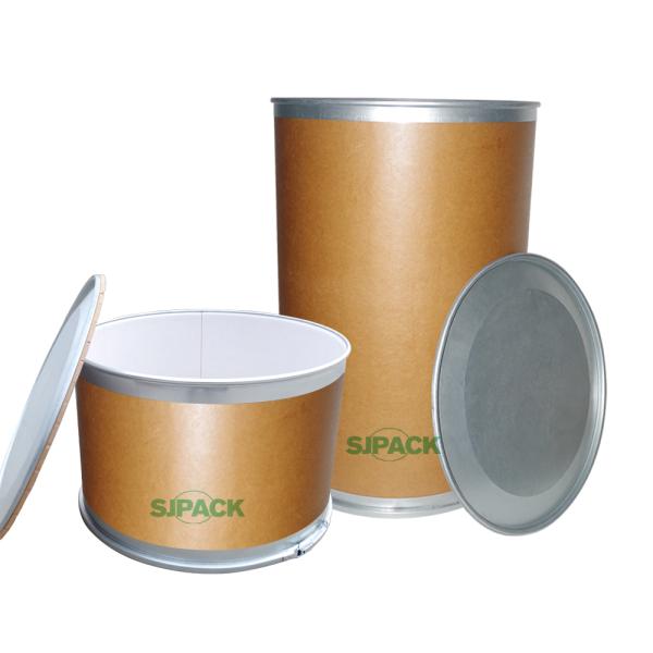 Hot Melt Glue Fiber Drum 400mm 900mm Height Kraft Paper Storage