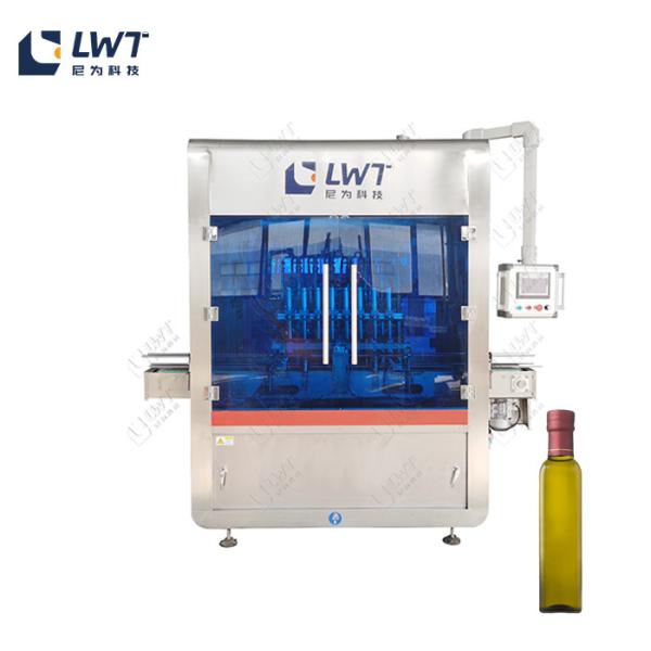 SUS304 2000BPH Automatic Edible Oil Filling Machine Customized Dimension