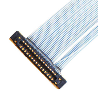 0.25mm Pitch KEL XSLS20-30 Micro Coaxial Cable Assembly For Surveillance Camera