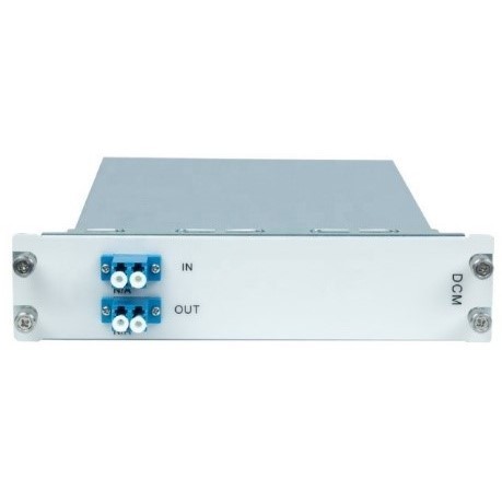 1550nm EDFA with DCF Fiber Optic DCM 80km Low Insertion Loss Power Consumption