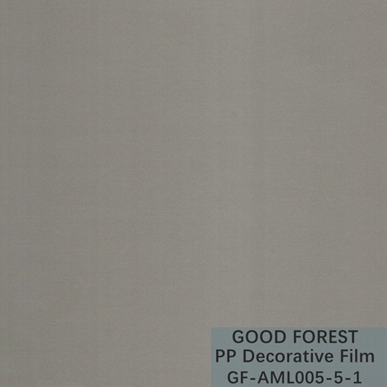 Yachts PP Decorative Film Frosted Grain Metal Series Customized