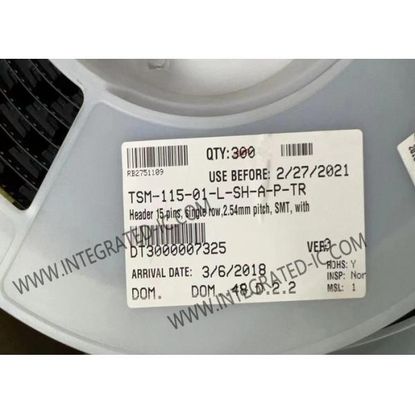 TSM-115-01-L-SH-A-P-TR Connectors E.L.P.™ High Mating Cycle Connectors 15POS Pin Header