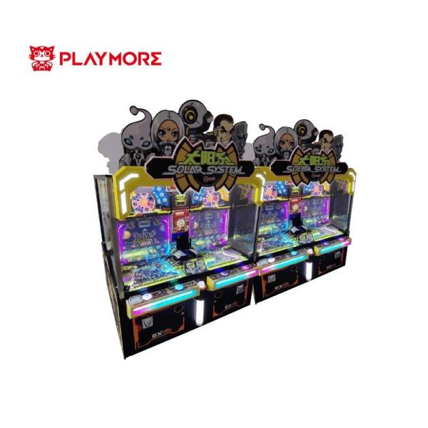 400W Earn Money Adult Ticket Redemption Game For Bowling Alley 4 Players