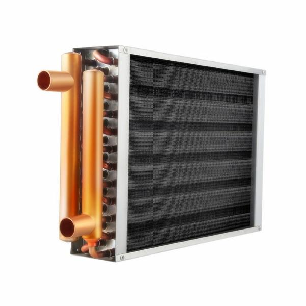 High Durability Copper Tube Fin Heat Exchanger For Chiller Water Cooling Area