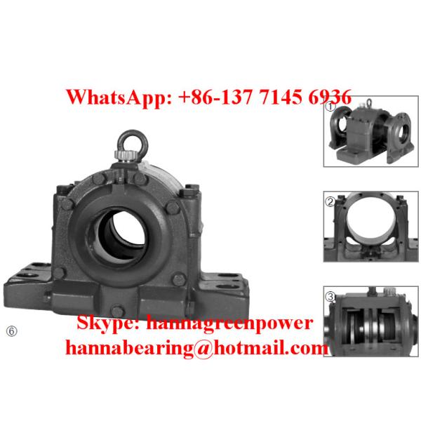 HFOE 218 BL Plummer Block With Oil Conveying Ring For PA Fan 90x410x250mm