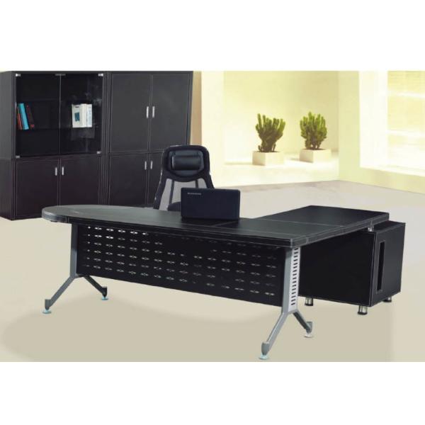 modern leather office executive table furniture/office executive desk leather furniture