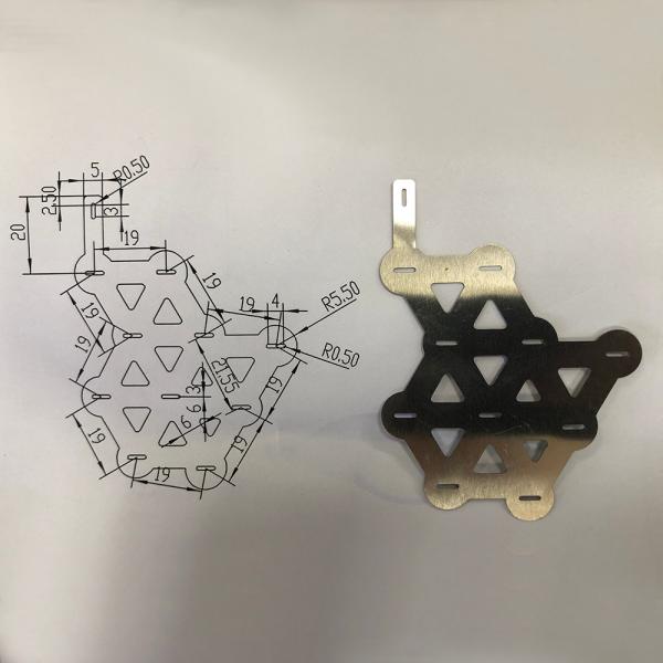Mobile Power Metal Stamping Parts 18650 Nickel Silver Sheet Metal