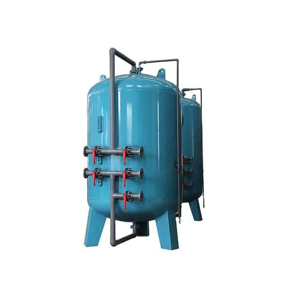 Activated Carbon Mechanical Waste Water Filter Machine for Sewage Clarifier 6*10M Size